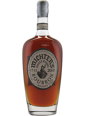 Michters 20 Year Old Single Barrel Straight Bourbon Whiskey