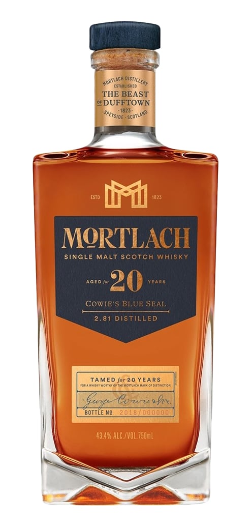 Mortlach 20 Year "Cowies Blue Seal" Single Malt Scotch Whisky