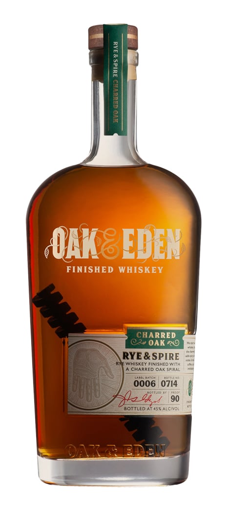 Oak and Eden Rye and Spire Whiskey