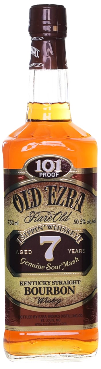 Old Ezra 7 Year Old Straight Bourbon Whiskey
