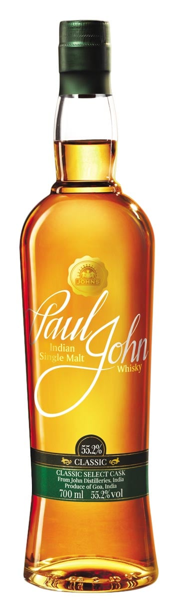 Paul John Classic Select Cask Indian Single Malt Whisky
