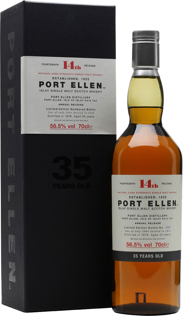 Port Ellen 14th Release 35 Year Old Single Malt Scotch Whisky