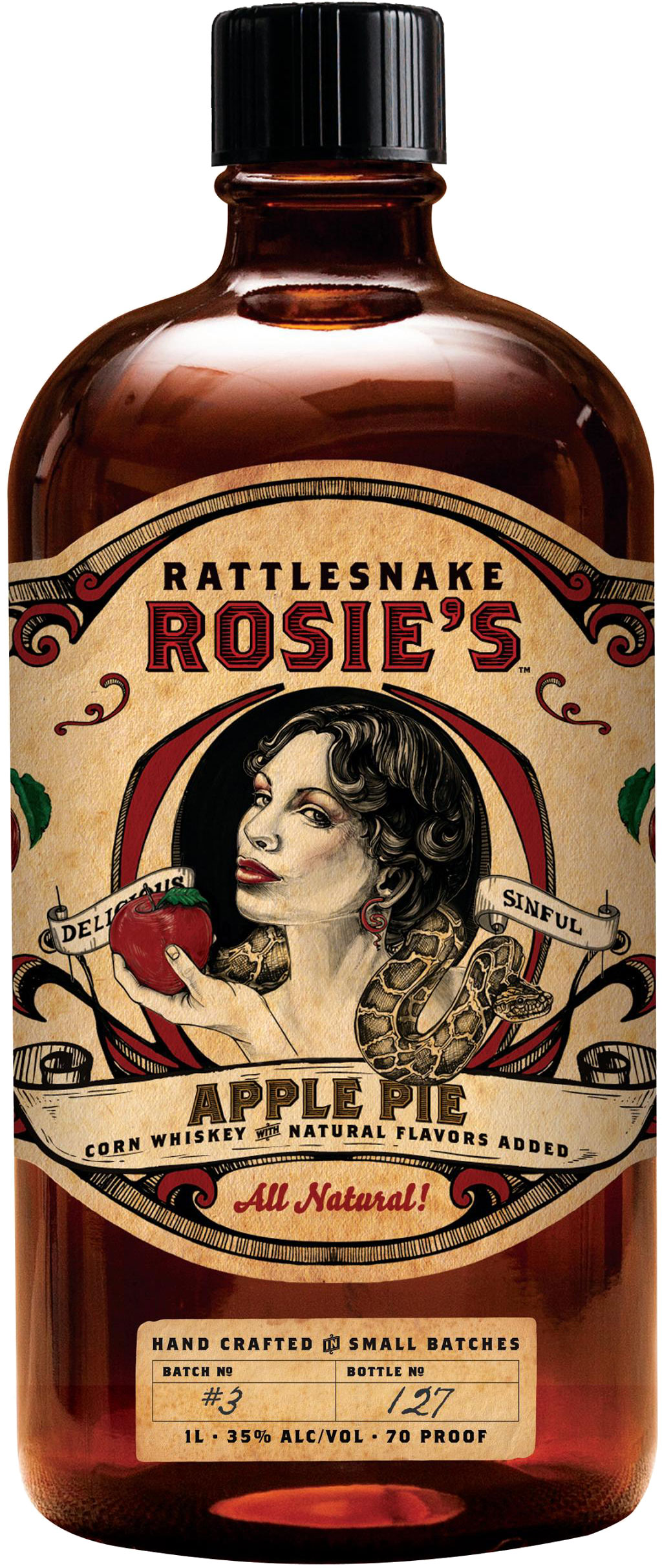 Rattlesnake Rosies Apple Pie Whiskey