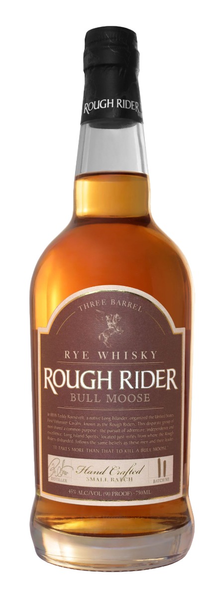 Rough Rider Bull Moose Three Barrel Rye Whiskey