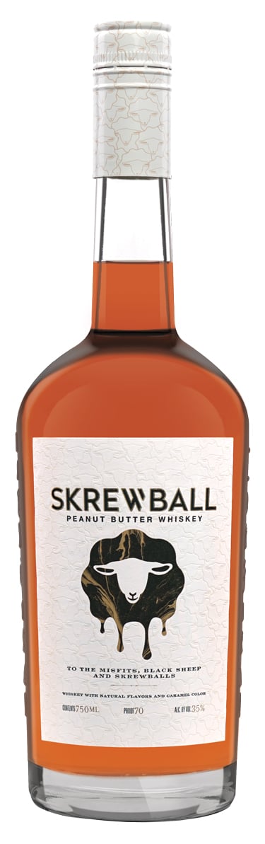 Skrewball Peanut Butter Flavored Whiskey