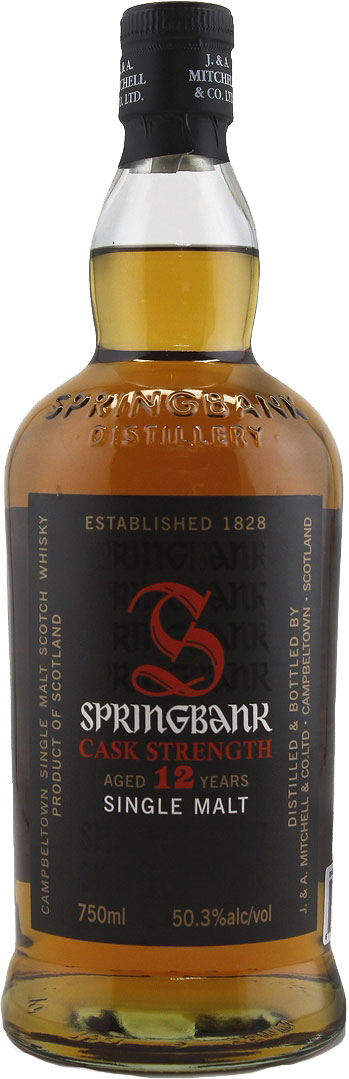 Springbank 12 Year Old Scotch Whisky (Cask Strength)