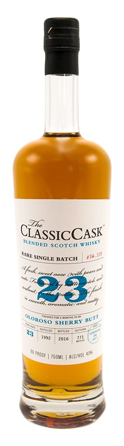The Classic Cask 23 Year Old Oloroso Sherry Finish Blended Scotch Whisky