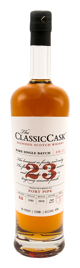 The Classic Cask 23 Year Old Port Finish Blended Scotch Whisky