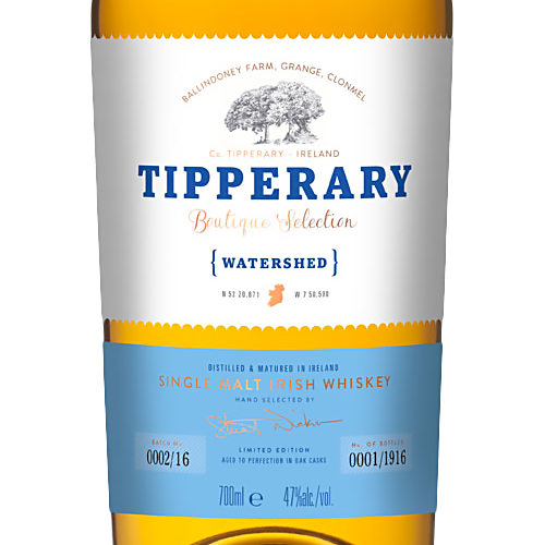 Tipperary Watershed Irish Single Malt Whiskey Option 2