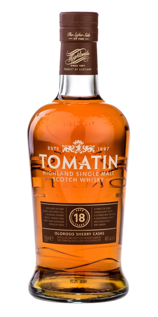 Tomatin 18 Year Old Single Malt Scotch Whisky