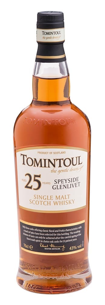 Tomintoul 25 Year Old Single Malt Scotch Whisky