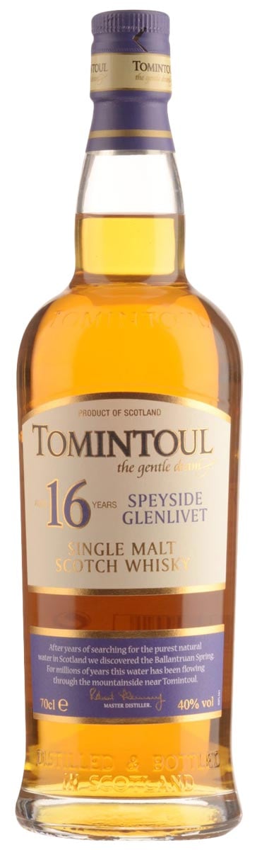 Tomintoul 16 Year Old Single Malt Scotch Whisky