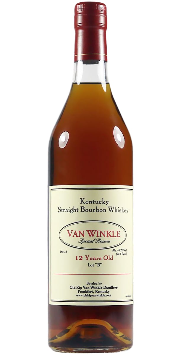 Van Winkle Special Reserve Lot "B" 12 Year Old Bourbon